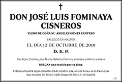 José Luis Fominaya Cisneros